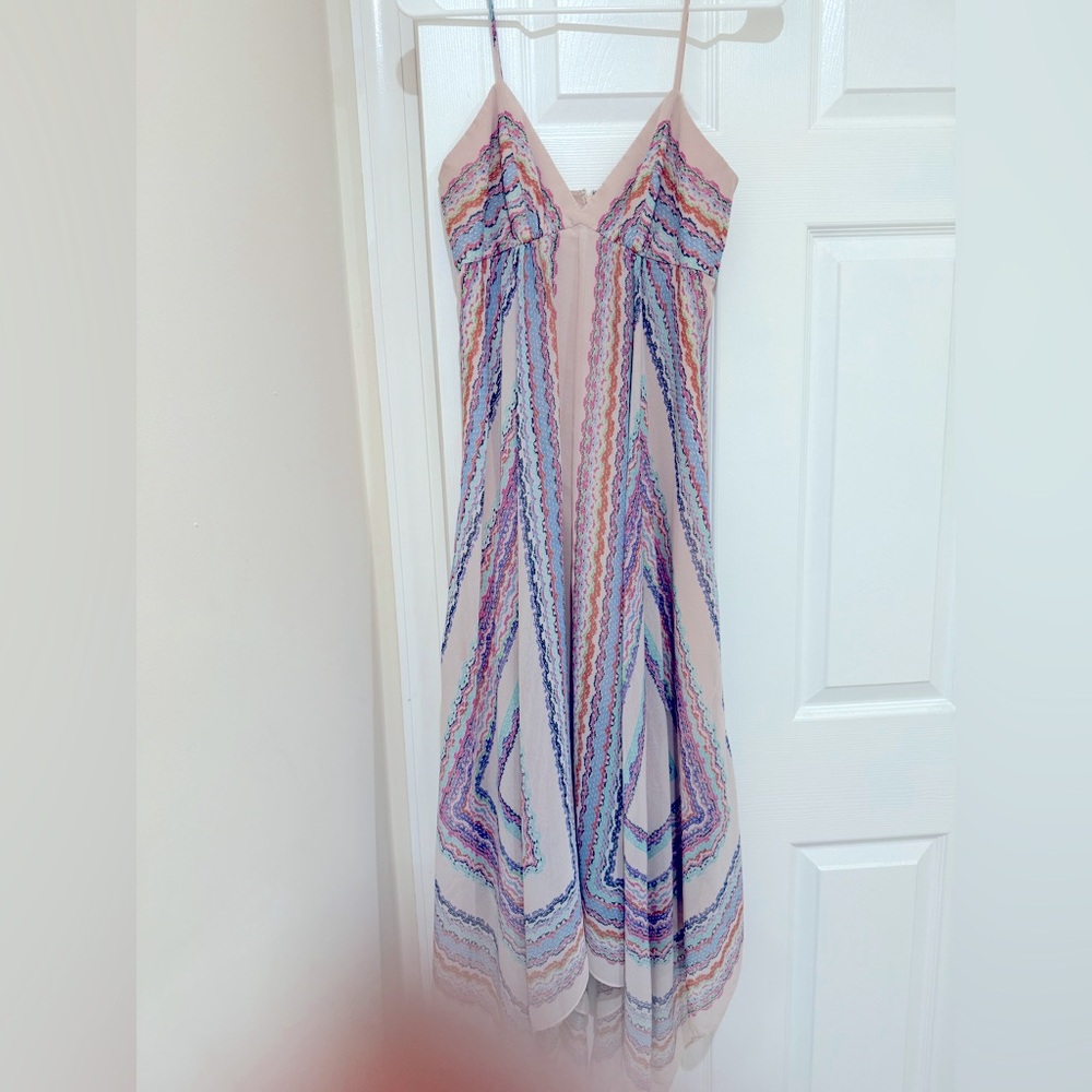 Spaghetti strapped midi dress